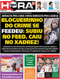 Capa do jornal Meia Hora 31/01/2026