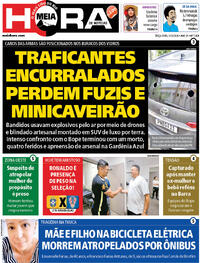 Capa do jornal Meia Hora 31/03/2026