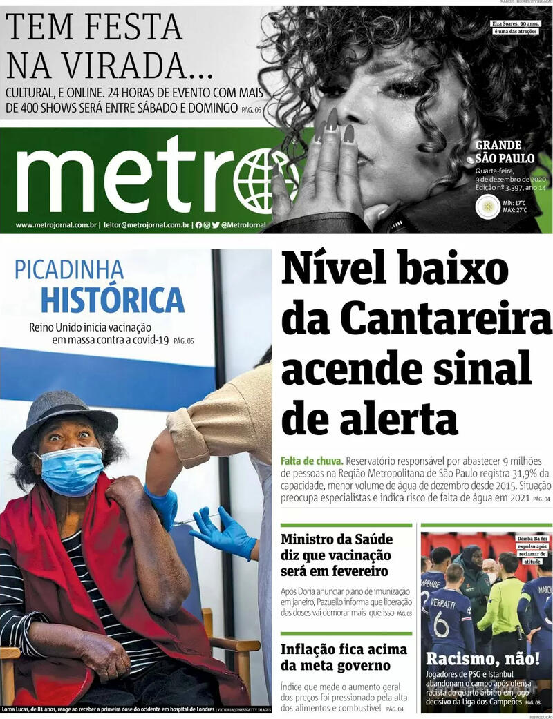 METRO - 27 Dezembro 2021