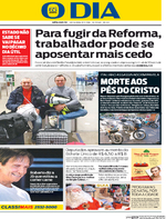 Capa do jornal O Dia 09/12/2016