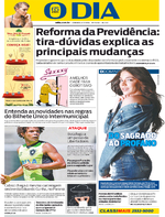 Capa do jornal O Dia 11/12/2016