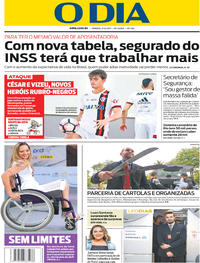 Capa do jornal O Dia 02/12/2017
