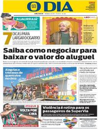 Capa do jornal O Dia 04/06/2017