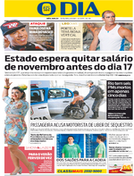 Capa do jornal O Dia 06/01/2017
