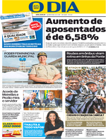 Capa do jornal O Dia 12/01/2017