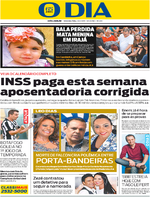 Capa do jornal O Dia 23/01/2017