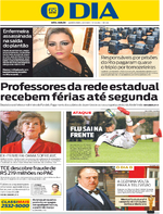 Capa do jornal O Dia 25/01/2017
