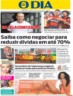 Capa do jornal O Dia 29/01/2017