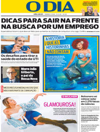 Capa do jornal O Dia 07/07/2019