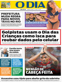 Capa Jornal O Dia