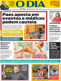 Capa do jornal O Dia 11/06/2021