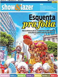 Capa do jornal O Dia 02/02/2024