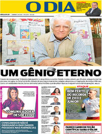 Capa do jornal O Dia 07/04/2024