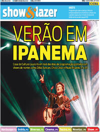Capa do jornal O Dia 19/01/2024