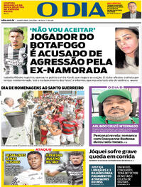 Capa do jornal O Dia 24/04/2024