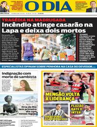Capa do jornal O Dia 02/06/2025