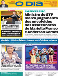 Capa do jornal O Dia 06/12/2025
