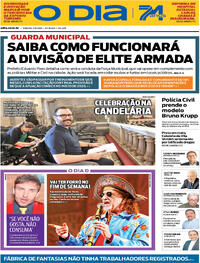 Capa do jornal O Dia 07/06/2025