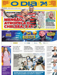 Capa do jornal O Dia 21/06/2025