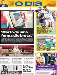 Capa do jornal O Dia 28/08/2025