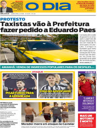 Capa do jornal O Dia 04/02/2026