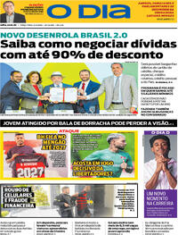 Capa do jornal O Dia 05/05/2026
