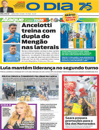 Capa Jornal O Dia