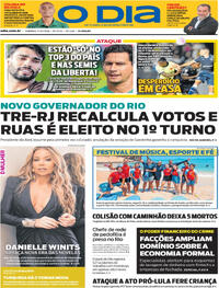 Capa O Dia 11/10/2026