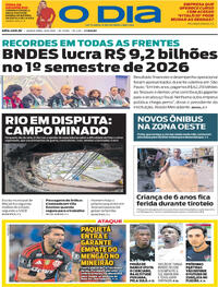 Capa O Dia 13/08/2026