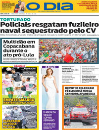 Capa O Dia 13/10/2026