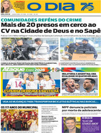 Capa O Dia 15/07/2026
