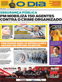 Capa Jornal O Dia