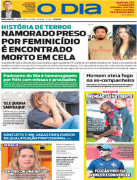Capa do jornal O Dia 23/04/2026