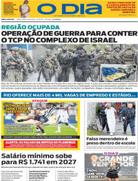 Capa O Dia 25/08/2026