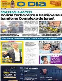 Capa Jornal O Dia