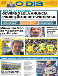 Capa O Dia 26/09/2026