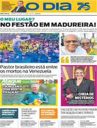Capa O Dia 28/06/2026