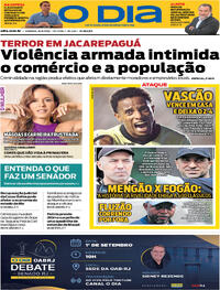 Capa O Dia 30/08/2026