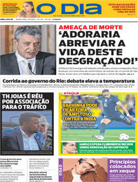 Capa Jornal O Dia