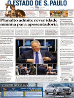 Capa do jornal Estadão 09/12/2016