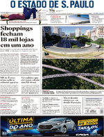 Capa do jornal Estadão 27/12/2016