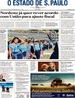 Capa do jornal Estadão 29/11/2016