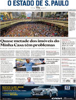 Capa do jornal Estadão 06/02/2017