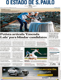 Capa do jornal Estadão 15/07/2017