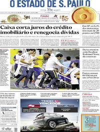 Capa do jornal Estadão 06/06/2019