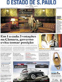 Capa do jornal Estadão 09/06/2019