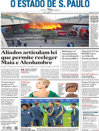 Capa do jornal Estadão 22/06/2019