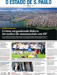 Capa do jornal Estadão 24/06/2019