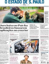Capa do jornal Estadão 03/07/2020