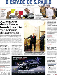 Capa Jornal O Estado de Sao Paulo